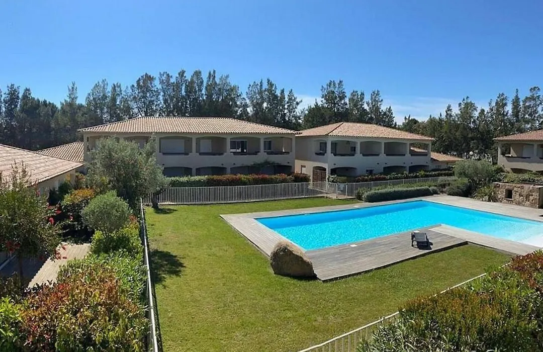 Bel Appartement T2 en Résidence avec piscine - Cala Rossa - Les Jardins d’Alzetu-1