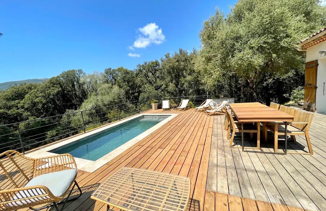 Villa piscine Sagone Paradise avec magnifique vue mer-1