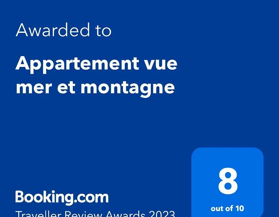Appartement vue mer et montagne-1
