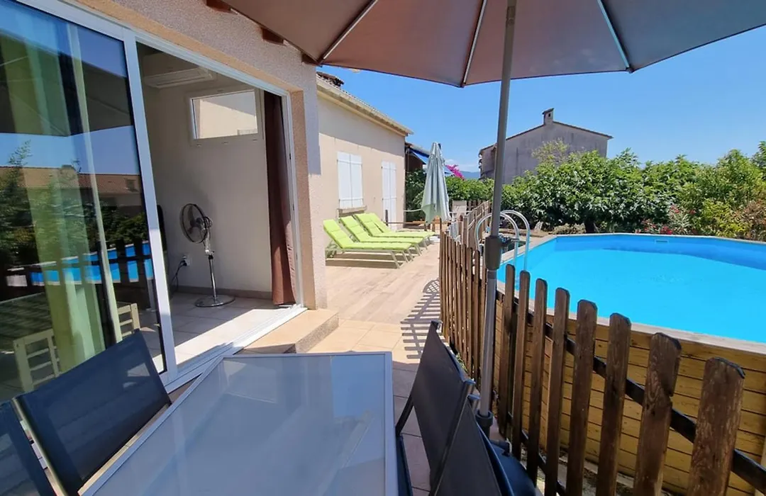 Villa De 2 Chambres Avec Piscine Privee Jardin Clos Et Wifi A Ajaccio A 6 Km De La Plage-1