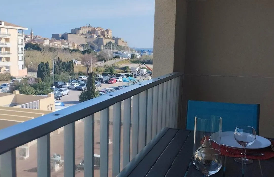 Calvi duplex climatisé vue mer 4 pers-1