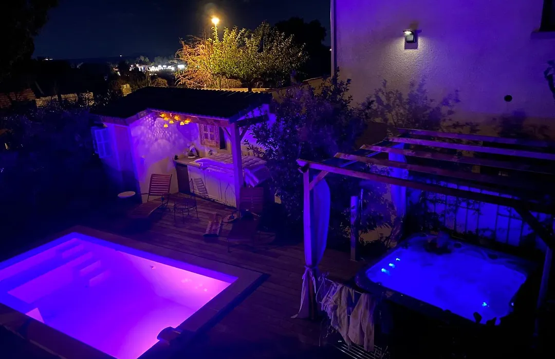 La villa Flamingo toute proche de la plage-1