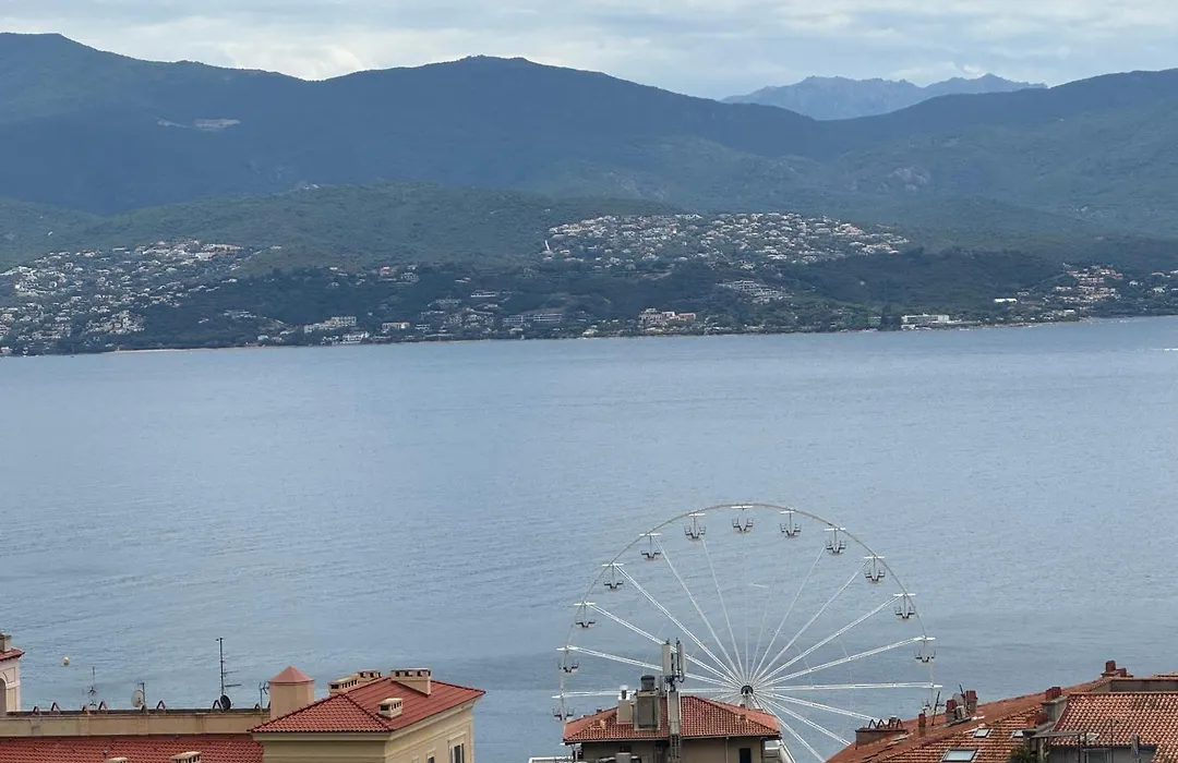 Ajaccio Centre Ville Cosy Et Spacieux Avec Climatisation, Grande Terrasse Et Vue Mer-1