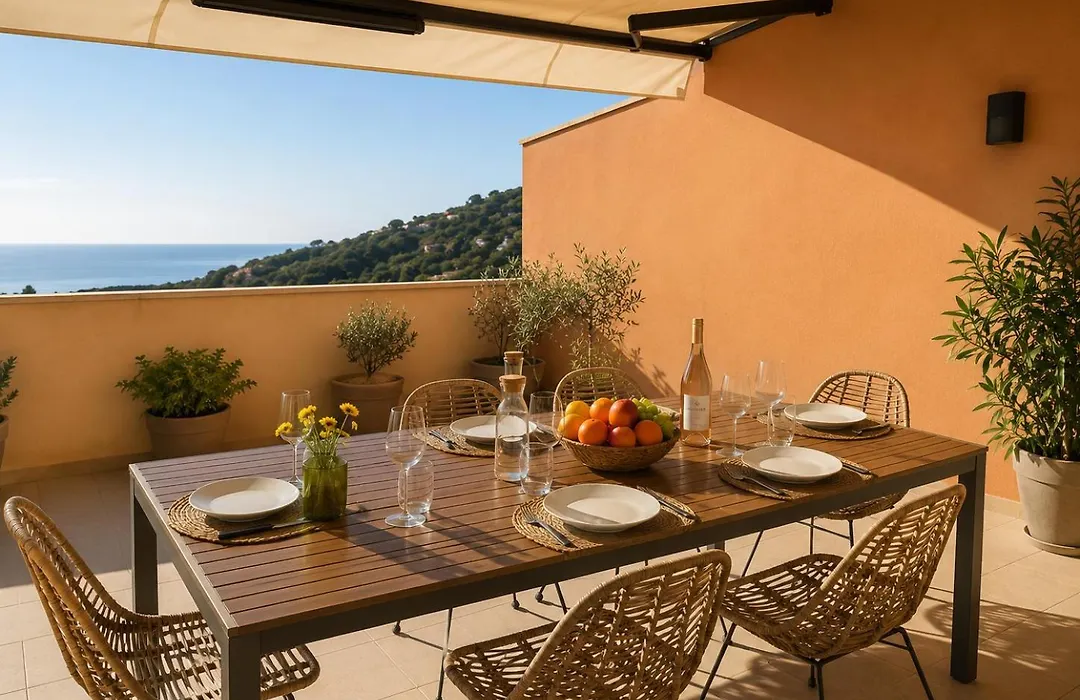 Appartement Vue Mer Ajaccio Sanguinaires Avec Terrasse-1