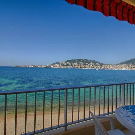 Studio Les Pieds Dans L'Eau, Climatise, Terrasse, Wi-Fi Inclus A Ajaccio - Fr-1-61-514-3