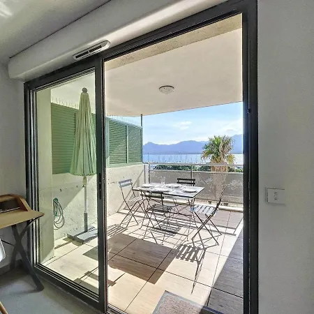 Appartement T2 avec vue sur mer et citadelle, parking privé, Calvi - FR-1-719-5-2