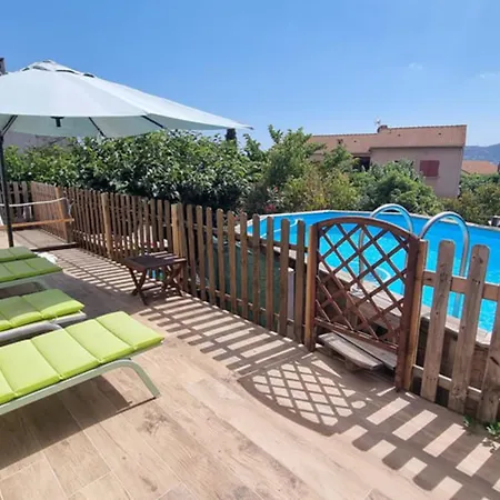 Villa De 2 Chambres Avec Piscine Privee Jardin Clos Et Wifi A Ajaccio A 6 Km De La Plage-2