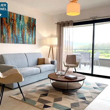 Appart T3 4 Etoiles 4/6 Personnes Porto Vecchio-3