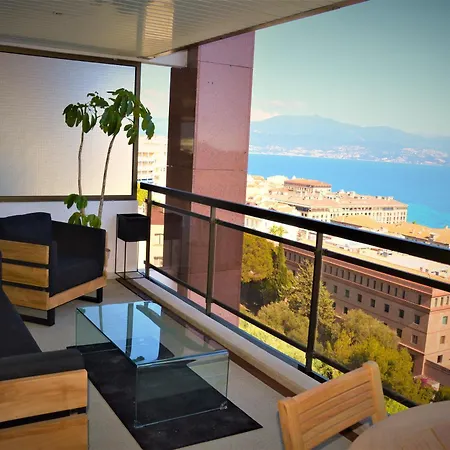 Grand T2 Standing Ajaccio Proche Centre Et Plages Vue Panoramique Parking Prive-2