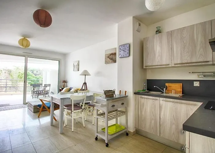 Appartement 3 Pieces Avec Terrasse, A 350M De La Plage, Parking Et Clim - Calvi - Fr-1-63-260 che accetta animali
