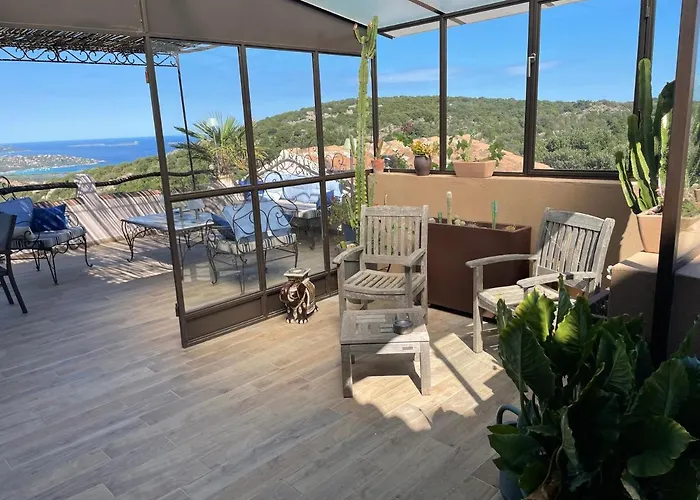 Maison&Piscine Privée Vue Mer panoramique très calme indépendant Porto Vecchio